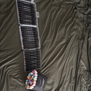 Colorful Dual Tip Brush Pens Set